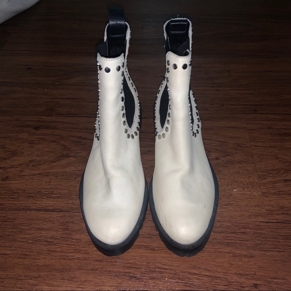Dolce Vita Peton Chelsea leather stud bootie